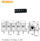 blocchetto terminali Componenets elettronico terminale d'ottone della barriera 20A di 10.0mm