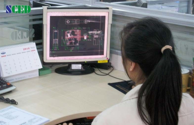 SCED ELECTRONICS CO., LTD. linea di produzione in fabbrica
