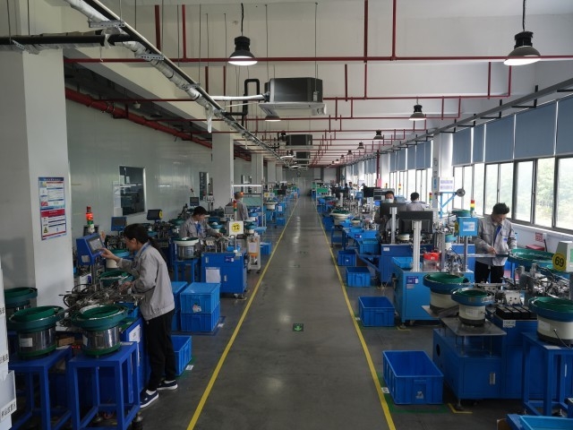 SCED ELECTRONICS CO., LTD. linea di produzione in fabbrica