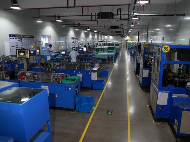 SCED ELECTRONICS CO., LTD. linea di produzione in fabbrica