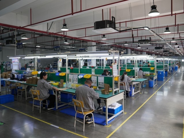SCED ELECTRONICS CO., LTD. linea di produzione in fabbrica