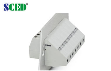 Larghezza terminale del blocchetto terminali 15.1mm di 600v 75A del supporto Pluggable del pannello