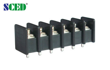 Connettore d'ottone del terminale del PWB del passo 15A 2-24 Pali del blocchetto terminali 7.62mm della barriera di PBT