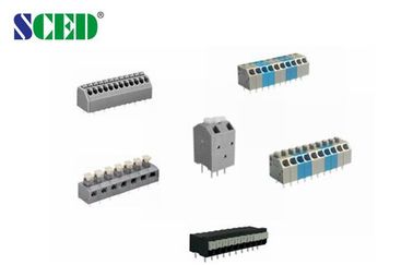 Passo d'ottone 300V 2-28 Pali LCP UL94-V0 del blocchetto terminali 3.5mm della primavera 10A Screwless