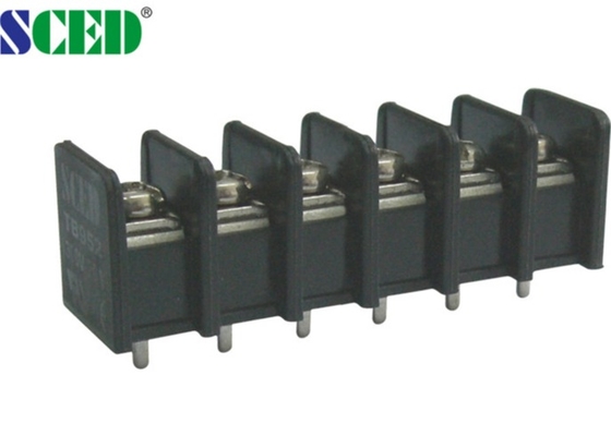 Blocchetti terminali neri d'ottone del PWB UL94-V0 20A/passo vite 9.525mm di 300V M4