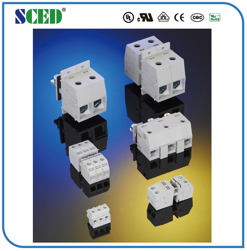 larghezza terminale del blocchetto terminali UL94-V0 600V 12.1mm del supporto del pannello 85A
