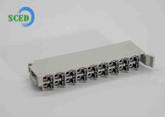 Femminile connettore di blocco terminale in fiocco 7.6mm passo 150V 8A 2*9 poli PA66