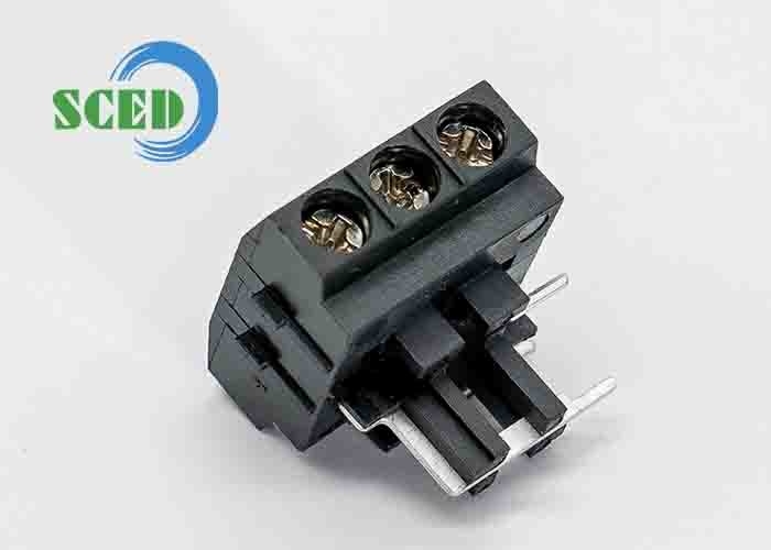 300V 10A M3 connettore di blocco terminale a vite 12 24 AWG PBT 6,2 mm spaziamento in ottone