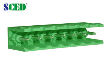 parti maschii PA66 del passo 5.08mm del blocchetto terminali 300V di distribuzione di energia 18A