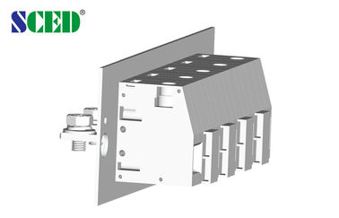 Blocchetti terminali d'acciaio di Tin Plated Copper Through Panel PA66 UL94 V0