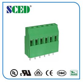 Morsettiera con connessione a vite tipo Euro 300V 10A PA66 Ottone