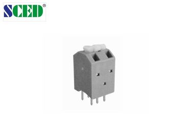 Pin terminale del bronzo fosforoso 3 del connettore della primavera di 2.54mm elettronico