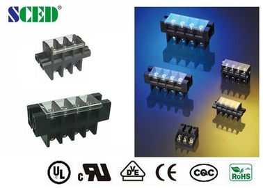 alimentazione di perforazione di 180A 21mm tramite il connettore terminale del supporto del pannello con la copertura di plastica