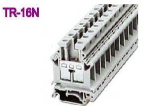 101A Din Ferrovie Terminal Blocchi 800V 25mm2 Rame 12,2mm Larghezza Terminal