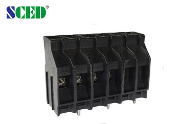 AWG nera del passo 30A UL94-V0 30A 10-22 del blocchetto terminali 6.35mm della vite del PWB
