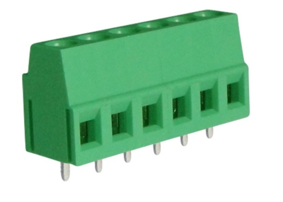 Piatto 5,08mm 300V 10A PCB Screw Terminal Blocco Euro Tipo Serie di sollevamento