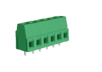 Singolo passo del blocchetto terminali del PWB della piattaforma 300V 10A M3 2-24 Pali 5.08mm