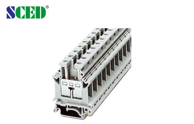 blocchetti terminali della ferrovia grigia di baccano delle AWG 22 - 4 di larghezza 12.2mm per illuminazione elettrica 600V 85A
