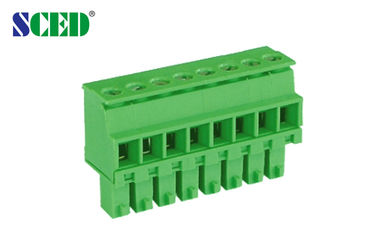 Gli incavi femminili inseriscono il blocchetto di connettore terminale del PWB del blocchetto terminali/8 AMP