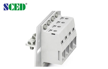 Cavo ad angolo retto attraverso il passo 25.0mm del connettore 230A dei blocchetti terminali del pannello