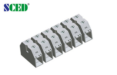 Modulo continuo 6 attraverso l'entrata ad angolo retto resistente del cavo del blocchetto del terminale filo