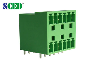 il connettore Pluggable del blocchetto terminali di 3.81mm, incavi maschii inserisce i blocchetti terminali