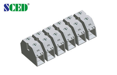passo elettrico 13.50mm, doppi livelli del blocchetto terminali del supporto del pannello di 600V 50A