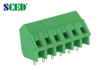 Singola AWG del blocchetto terminali 300V 10A 2P-24P 12-26 della vite del PWB del passo 5.08mm della piattaforma