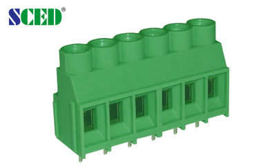 Lanci il connettore 2P-24P del blocchetto terminali della vite del PWB di 6.35mm per l'alimentazione elettrica