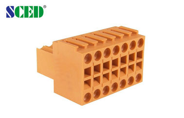 3.50mm inseriscono il blocchetto terminali di Screwless con il singolo livello, 2*2P - 24*2P