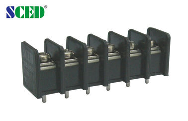 Singolo passo ad angolo retto livellato 9.525mm 300V 20A del blocchetto terminali del PWB della barriera