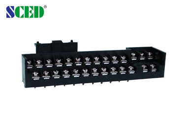 blocchetto terminali della barriera di 27 x 2 Pin, doppio passo 8.20mm dei blocchetti terminali di potere dei livelli