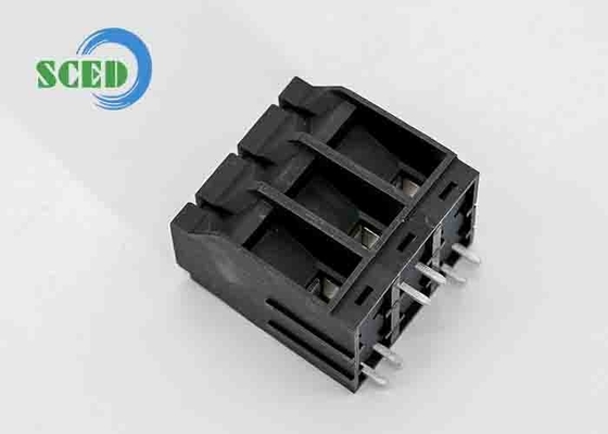 600V PA66 10.16mm 57A Blocco terminale a molla con gabbia di chiusura in ottone φ1.8 -40C- 105C
