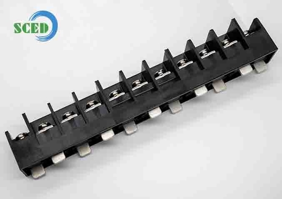 Pilotazione 20,20mm 600V 100A TB Serie 11P PBT M6 Blocchi terminali di barriera riga singola