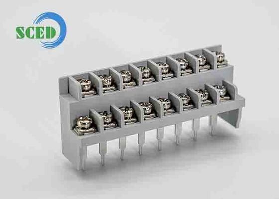 Resistenza isolante di 1000MΩ e tensione resistente di 3000V nel blocco di barriera terminale per connessioni elettriche