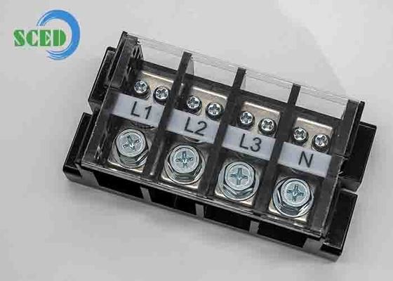 Voltaggio nominale di 600 V attraverso blocchi terminali di pannelli con lunghezza di strappaggio di 26 mm e rivestimento in stagno