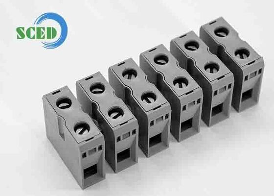 ZB6 Zack Strip Din Rail Terminal Blocks con materiale ferroviario in acciaio in alluminio e 10 0,4 mm di lunghezza di striscia per cablaggio