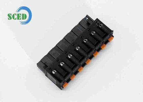 Blocco terminale elettrico a presa di filo verticale con materiale di alloggiamento PA66 robusto progettato per connessioni elettriche sicure