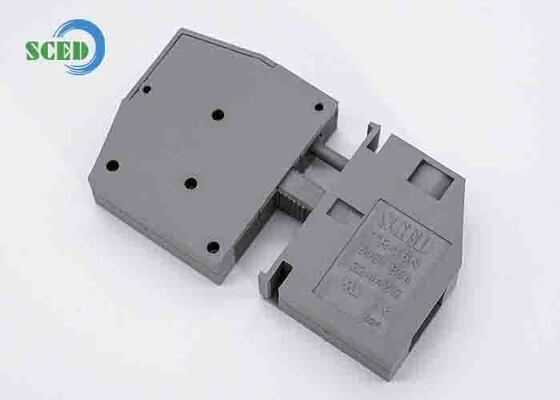 Blocchi di connessione per pannelli con lunghezza di spelatura 24 mm, con numero di poli da 2 a 24 poli, per la fornitura e le connessioni nei quadri elettrici di controllo