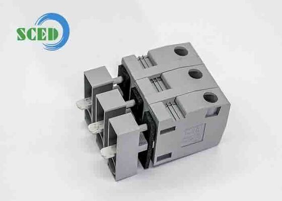 Lunghezza di strappaggio 11 mm attraverso i blocchi terminali del pannello che forniscono il numero di posizioni da 2 a 24 e gabbia di pinza in acciaio per le connessioni del circuito