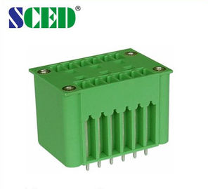 Il tipo maschio PWB inserisce il connettore 3,50 di verde del blocchetto terminali PA66 3,81 5,08 7.62mm