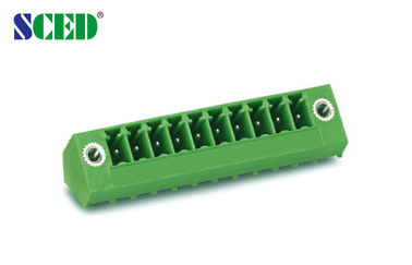 Gli incavi maschii dell'intestazione lanciano 3.81mm/300V 8A/2P-22P, blocchetti terminali alimentabili degli incavi