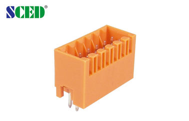 Gli incavi maschii dell'intestazione Pluggable del blocchetto terminali lanciano 3.50mm 150V 8A 2*2P - il blocchetto terminali alimentabile 24*2P