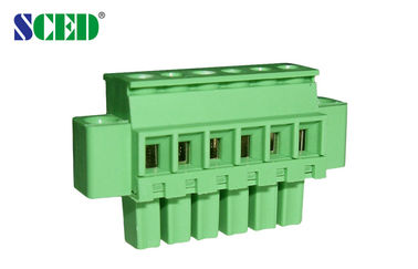 Lanci il blocchetto terminali alimentabile 300V 8A 2P - 20P degli incavi femminili della spina di 3.50mm
