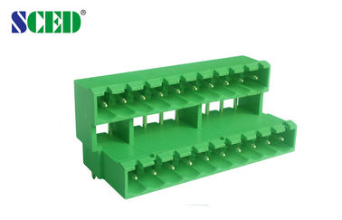 Intestazione alimentabile 2 x 2P del blocchetto terminali - 24 incavi maschii di x 2P lanciano 5.08mm 300V 18A