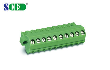 Passo alimentabile femminile 5.08mm 300V 18A 2P - del blocchetto terminali della spina blocchetto terminali Pluggable 20P