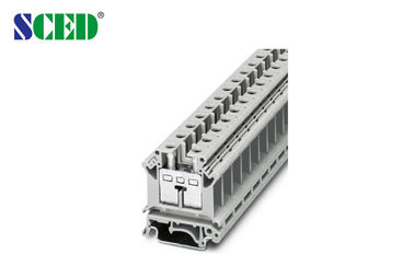 AWG terminale 22 - 4 dei blocchetti terminali 600V 85A della ferrovia di baccano di larghezza 12.2mm